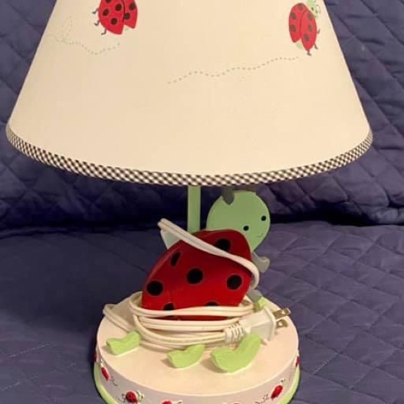 Ladybug accessories for little girl nursery/room - Picture 5 of 9